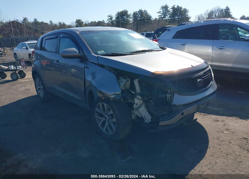 2015 KIA SPORTAGE LX VIN: KNDPBCAC3F7682150
