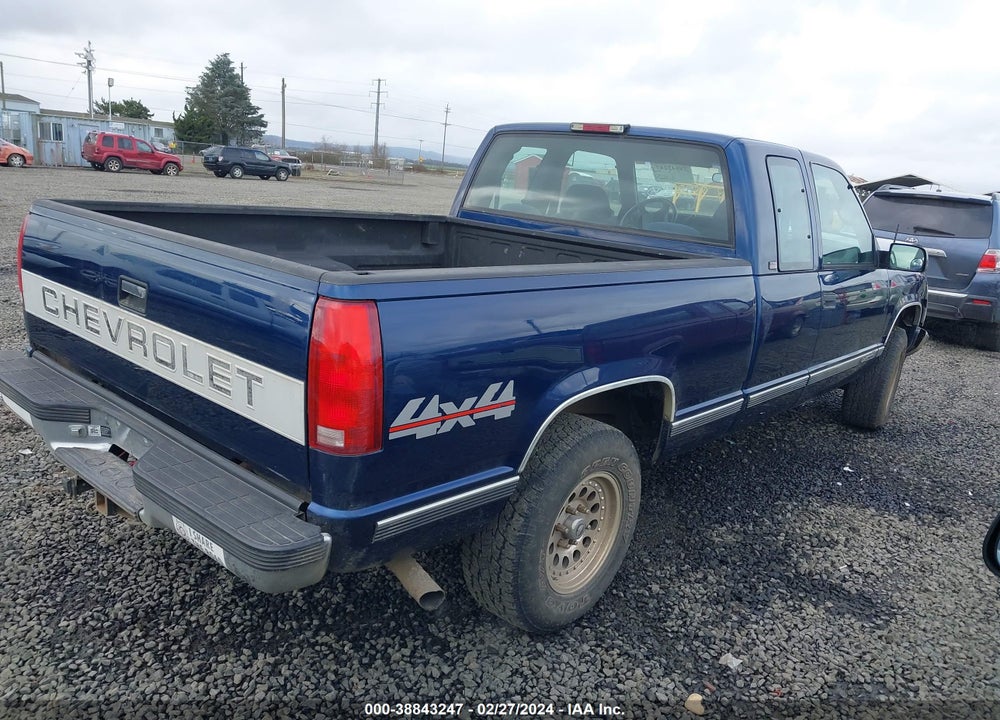 1996 CHEVROLET GMT-400 K1500 VIN: 2GCEK19R0T1205348