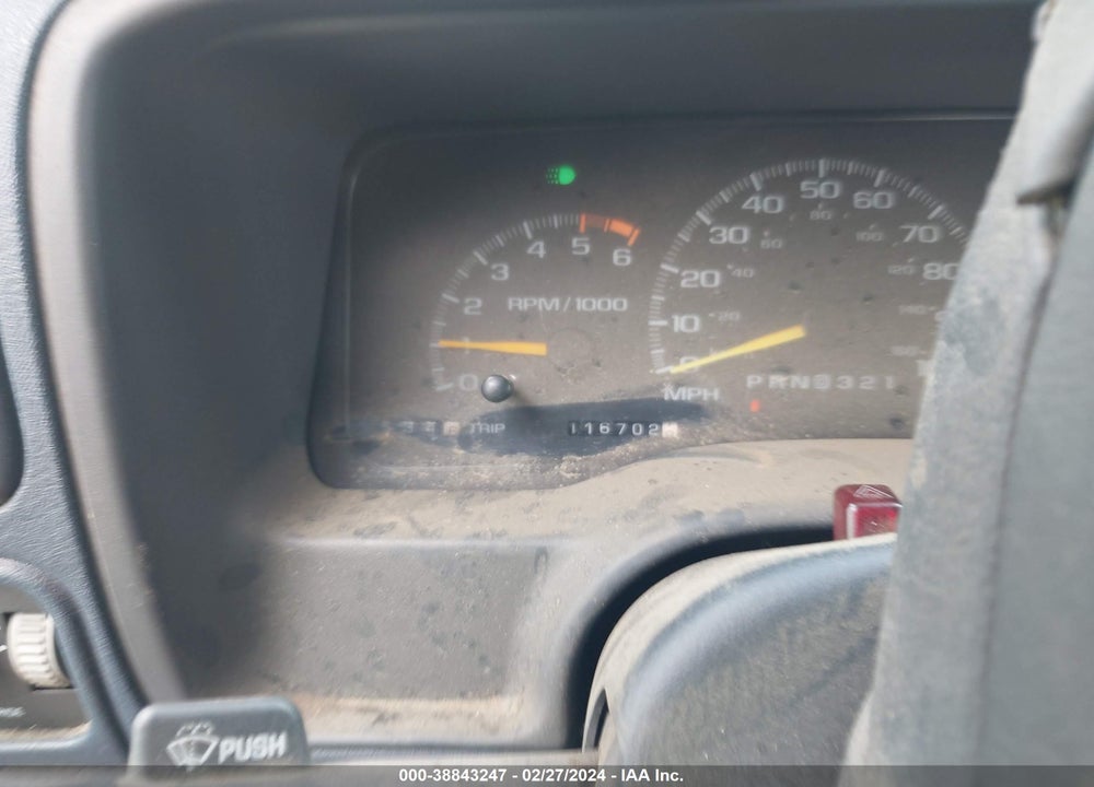 1996 CHEVROLET GMT-400 K1500 VIN: 2GCEK19R0T1205348