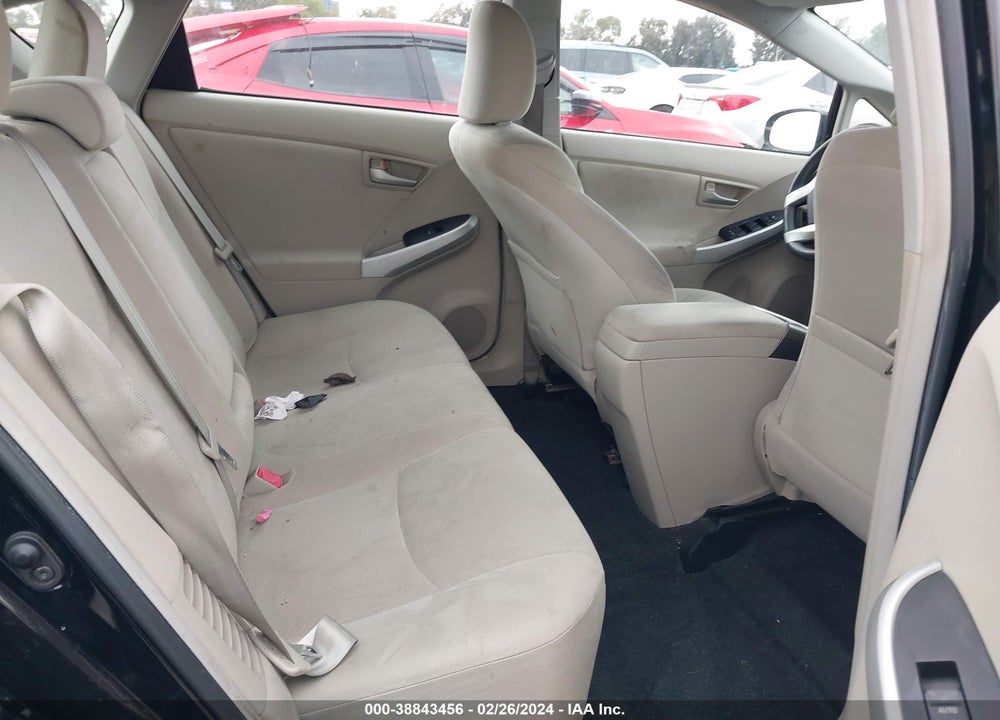 2012 TOYOTA PRIUS TWO VIN: JTDKN3DU2C5424604
