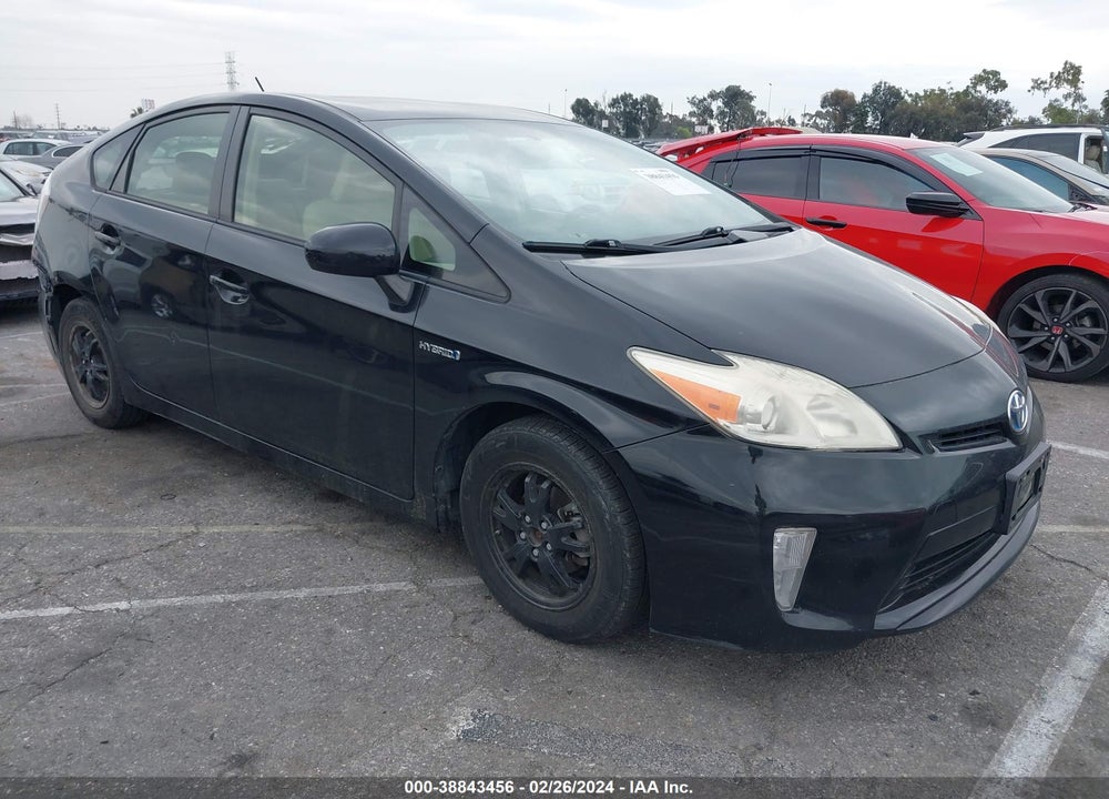 2012 TOYOTA PRIUS TWO VIN: JTDKN3DU2C5424604
