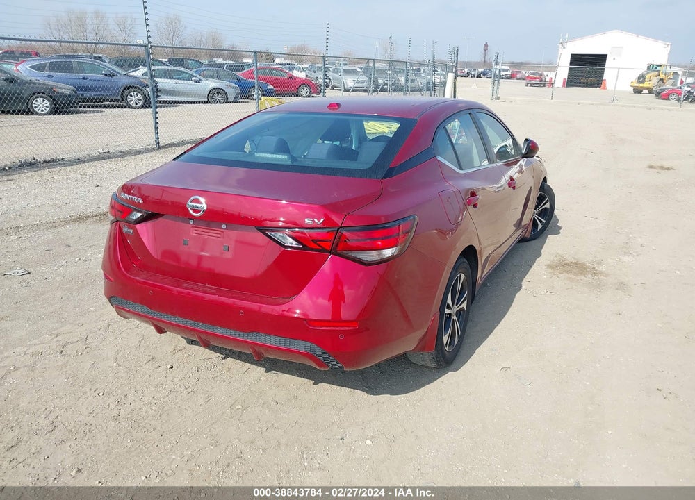 2021 NISSAN SENTRA SV XTRONIC CVT VIN: 3N1AB8CV2MY207458