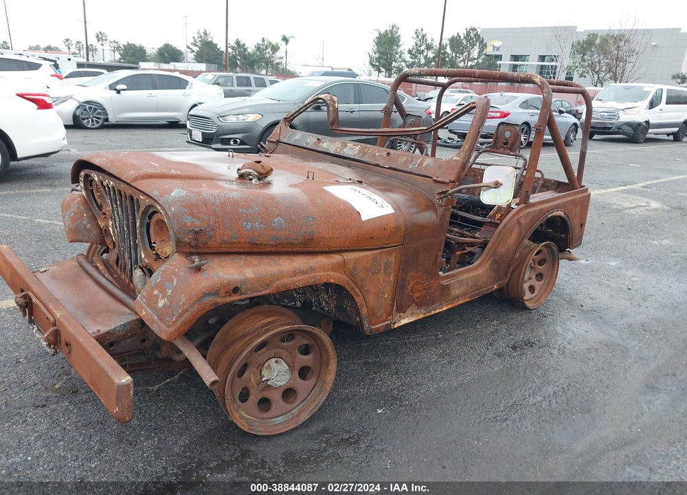 1976 JEEP CJ5 VIN: 0000J6F83EH092982