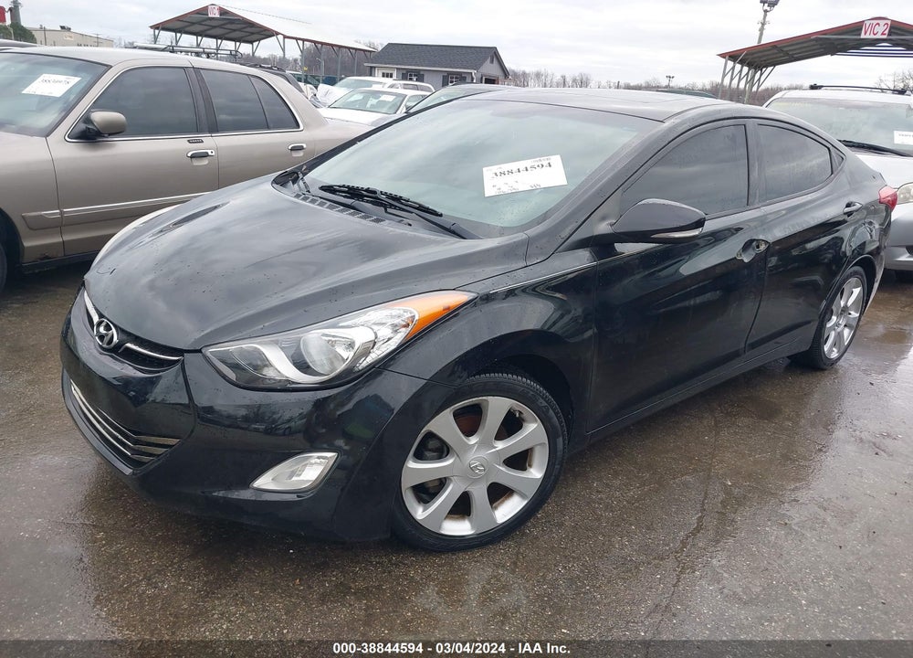 2013 HYUNDAI ELANTRA LIMITED VIN: 5NPDH4AE5DH317289