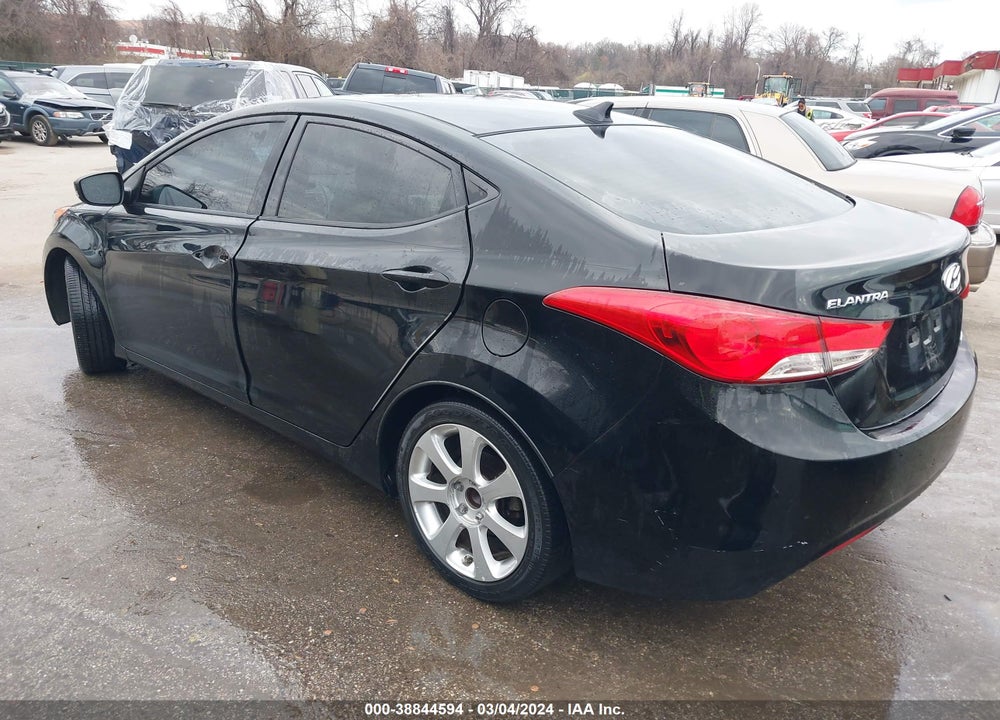 2013 HYUNDAI ELANTRA LIMITED VIN: 5NPDH4AE5DH317289