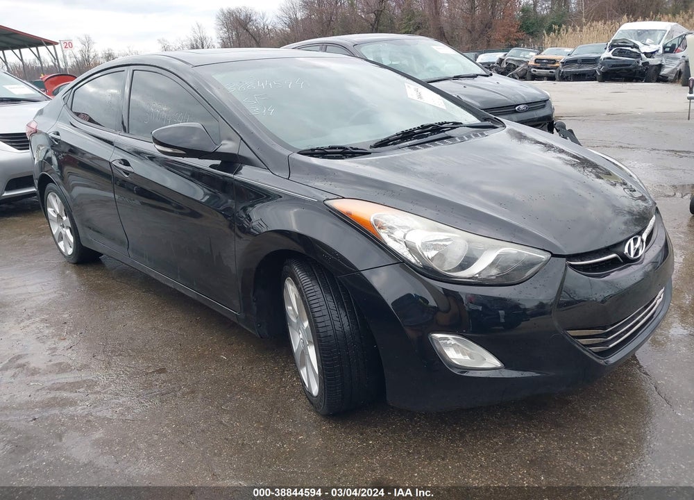2013 HYUNDAI ELANTRA LIMITED VIN: 5NPDH4AE5DH317289