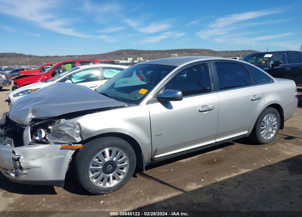 2008 MERCURY SABLE VIN: 1MEHM40W58G616572