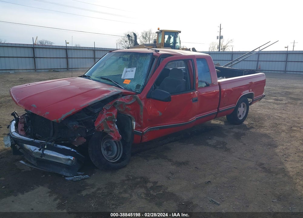 1996 GMC SIERRA C1500 VIN: 2GTEC19R1T1508832