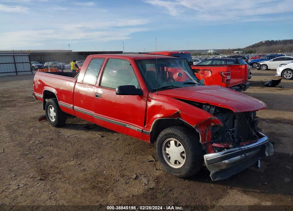 1996 GMC SIERRA C1500 VIN: 2GTEC19R1T1508832