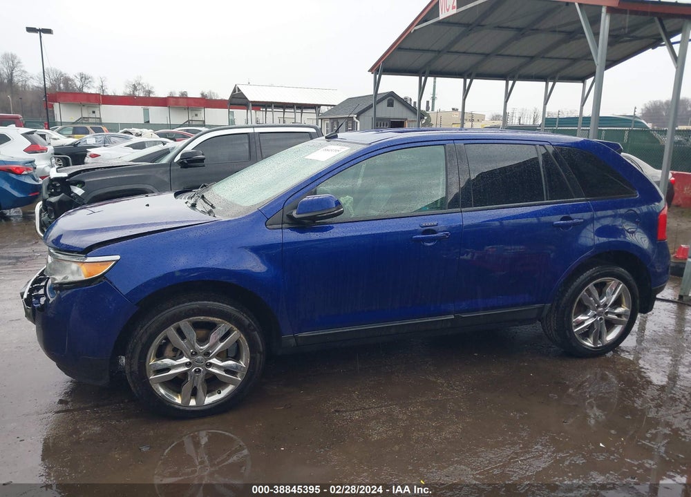 2013 FORD EDGE SEL VIN: 2FMDK4JC6DBC77098