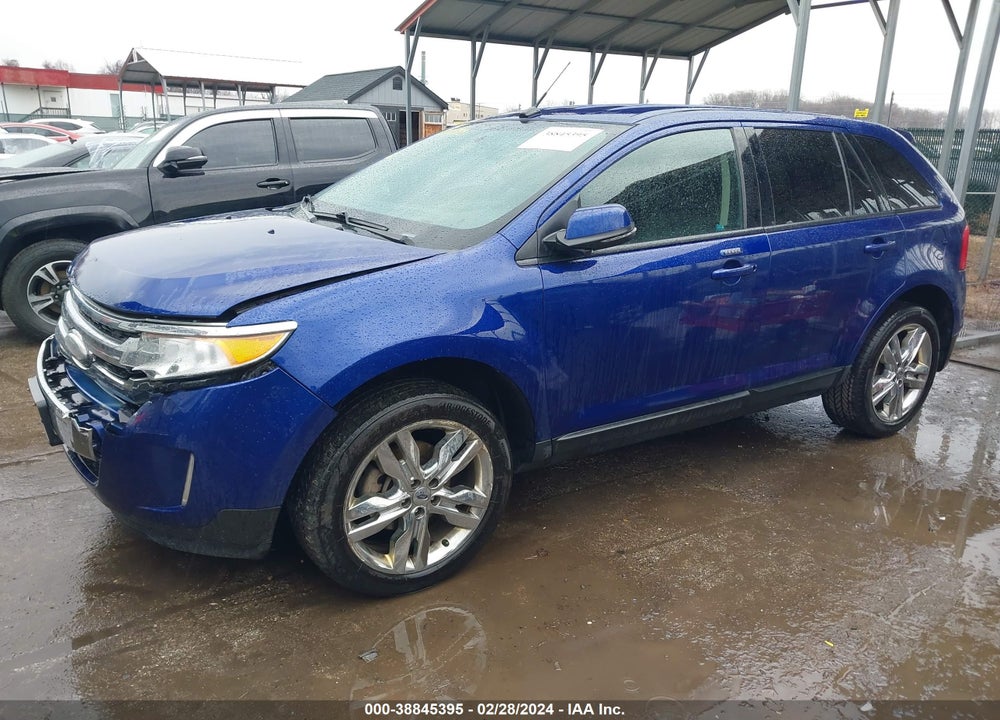 2013 FORD EDGE SEL VIN: 2FMDK4JC6DBC77098