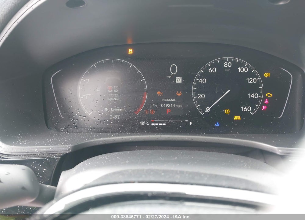 2023 HONDA CIVIC SPORT VIN: 2HGFE2F54PH521451