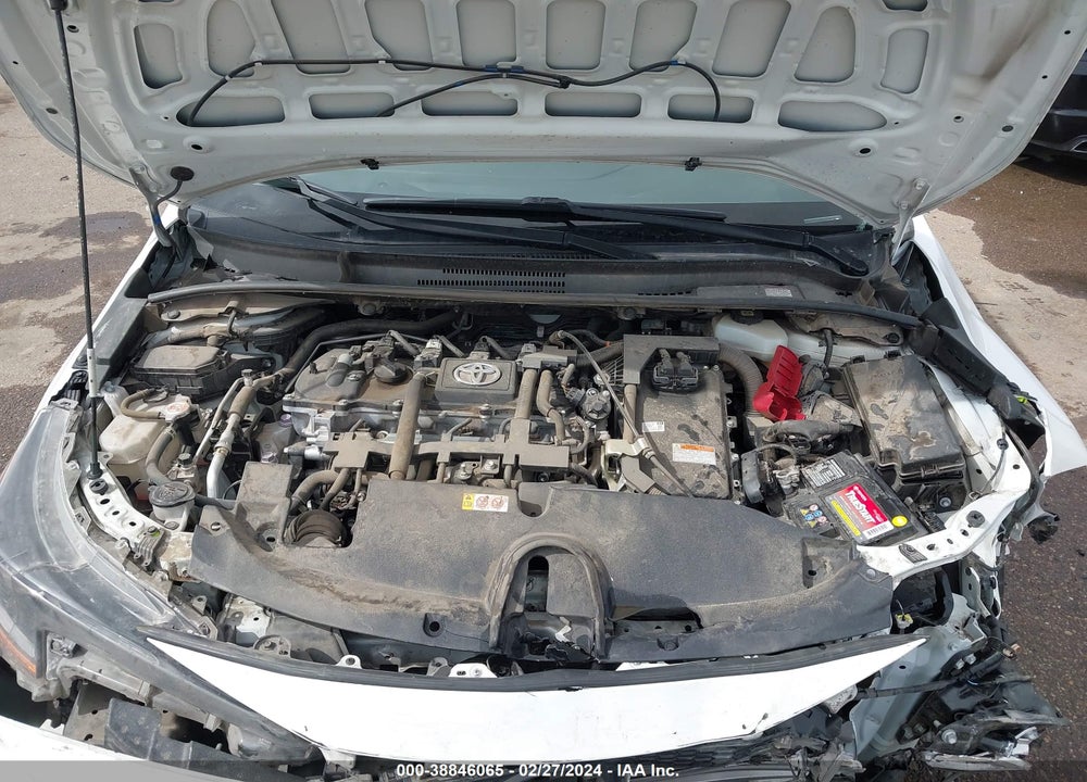 2021 TOYOTA COROLLA HYBRID LE VIN: JTDEAMDE6MJ005297