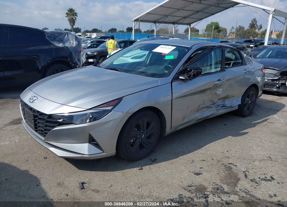 2022 HYUNDAI ELANTRA SEL VIN: 5NPLS4AG5NH086913