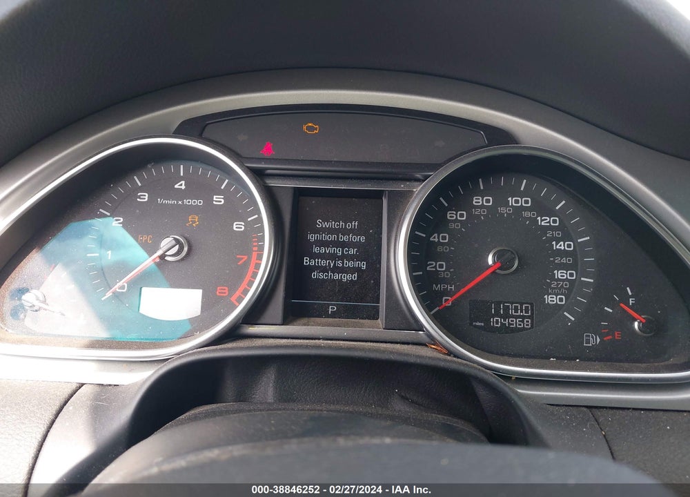 2015 AUDI Q7 3.0T PREMIUM VIN: WA1LGAFE8FD010112