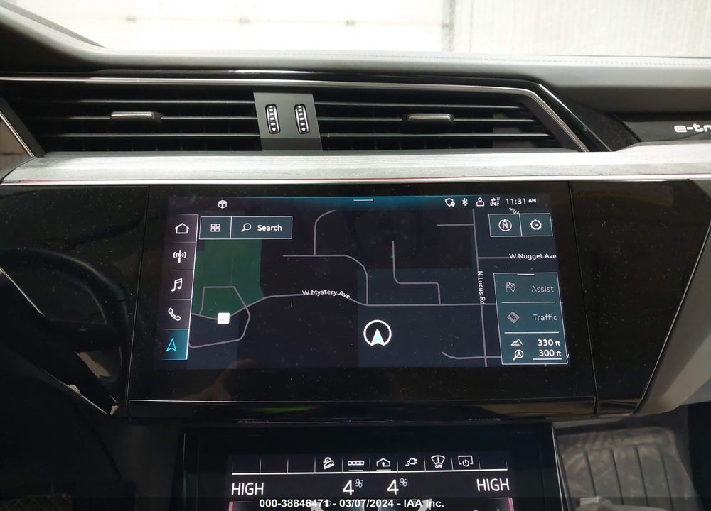 2022 AUDI E-TRON SPORTBACK PRESTIGE S LINE QUATTRO VIN: WA13AAGEXNB039007