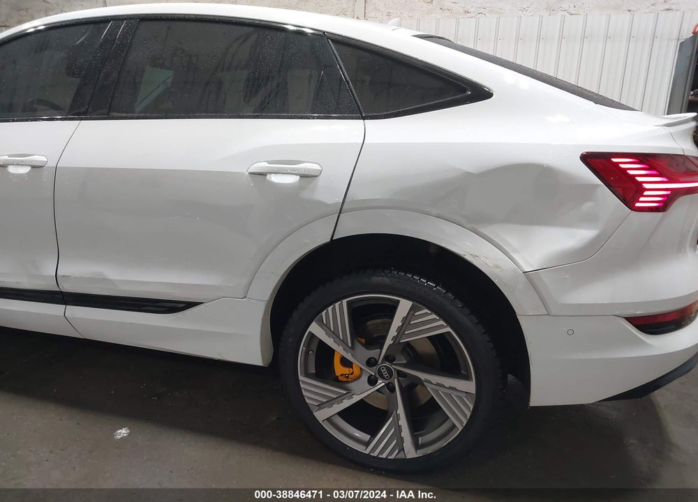 2022 AUDI E-TRON SPORTBACK PRESTIGE S LINE QUATTRO VIN: WA13AAGEXNB039007