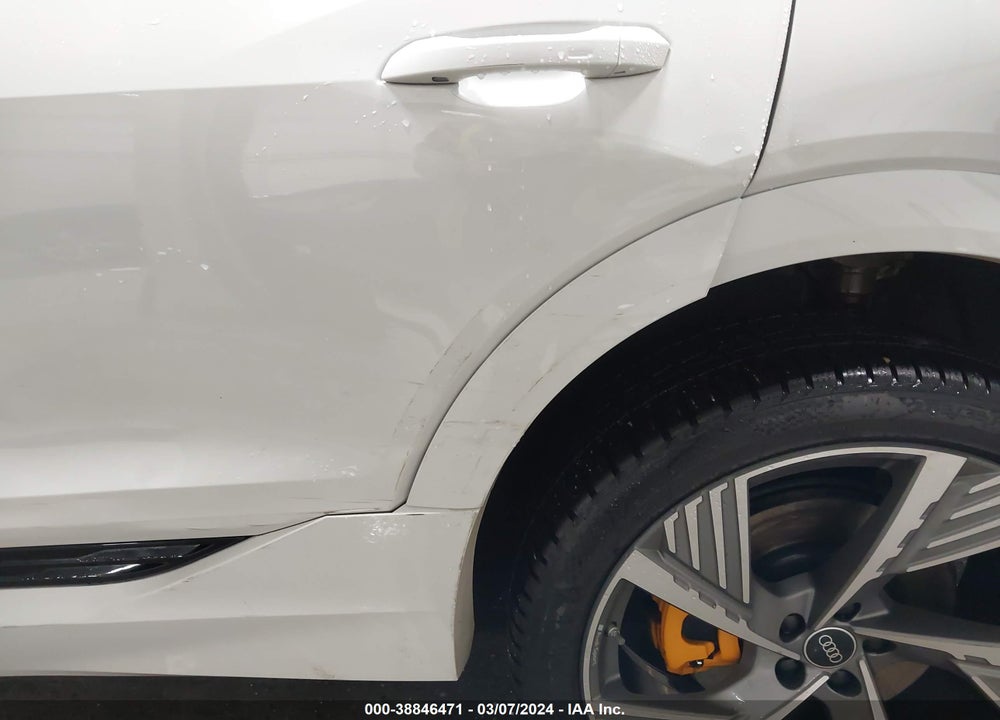2022 AUDI E-TRON SPORTBACK PRESTIGE S LINE QUATTRO VIN: WA13AAGEXNB039007