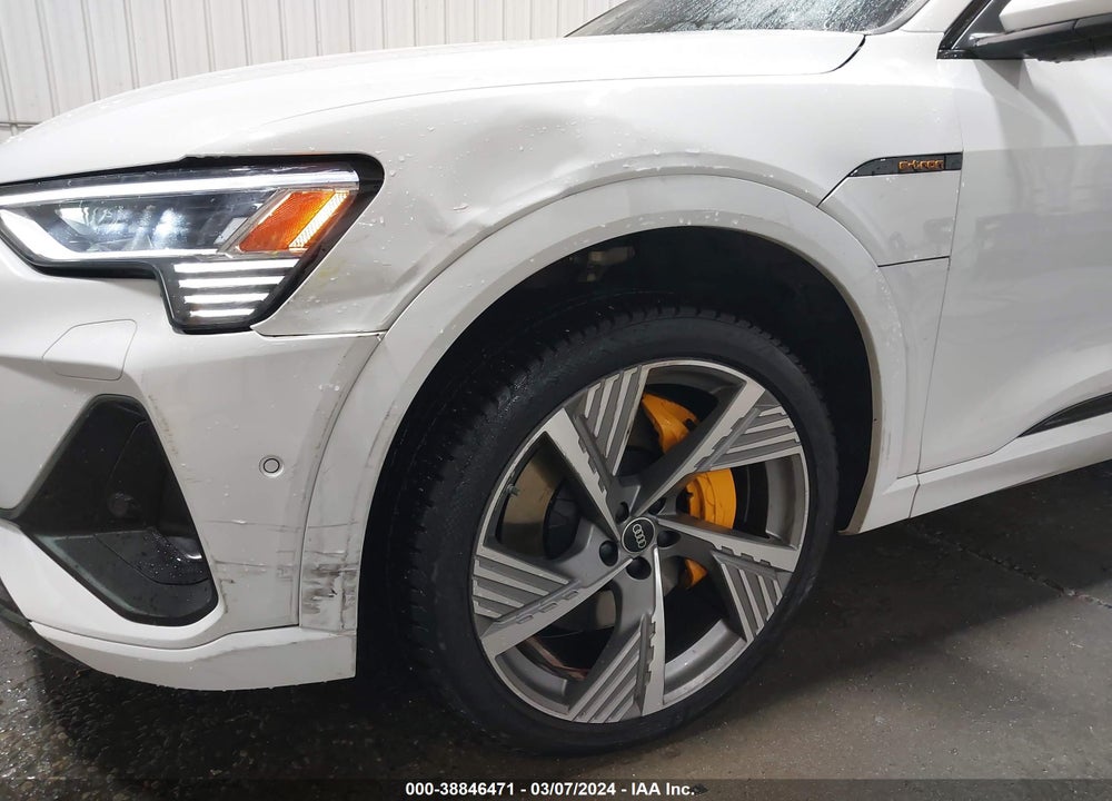 2022 AUDI E-TRON SPORTBACK PRESTIGE S LINE QUATTRO VIN: WA13AAGEXNB039007