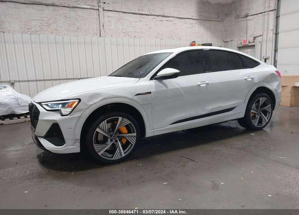 2022 AUDI E-TRON SPORTBACK PRESTIGE S LINE QUATTRO VIN: WA13AAGEXNB039007