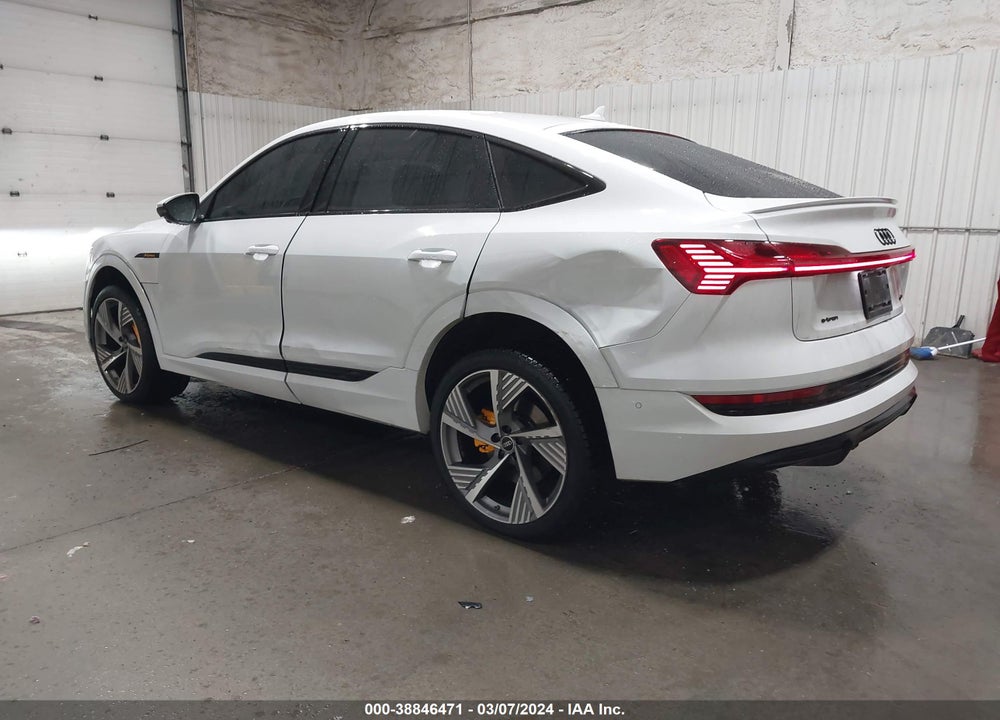 2022 AUDI E-TRON SPORTBACK PRESTIGE S LINE QUATTRO VIN: WA13AAGEXNB039007