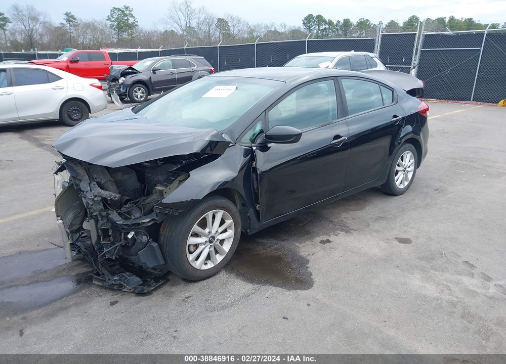 2017 KIA FORTE LX VIN: 3KPFL4A77HE018115