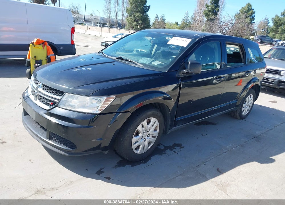 2014 DODGE JOURNEY AMERICAN VALUE PKG VIN: 3C4PDCAB1ET151122