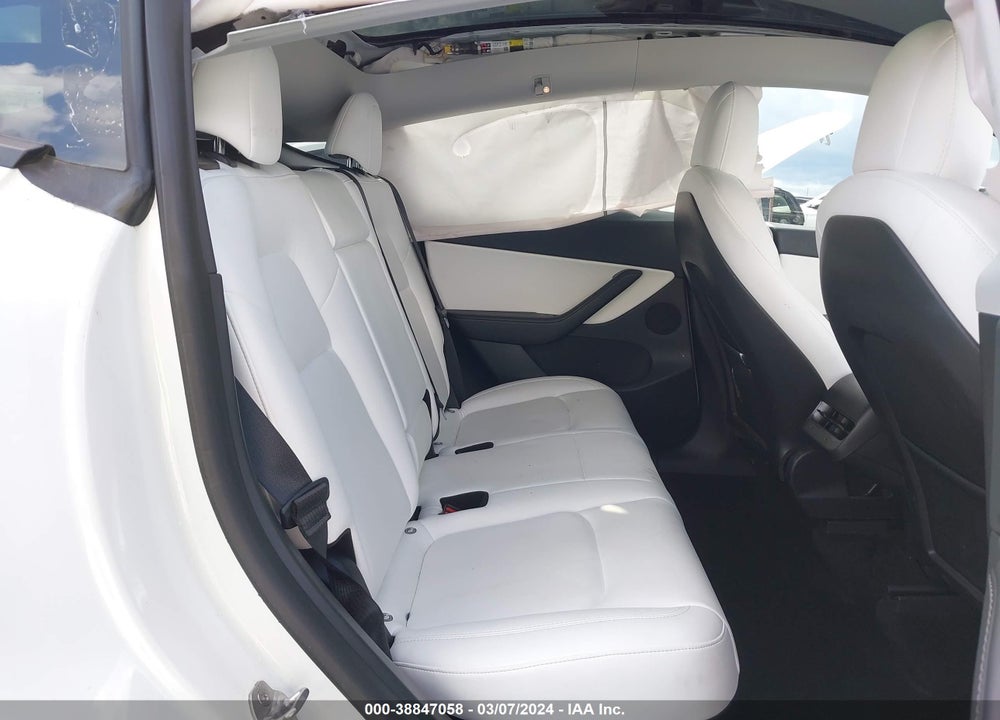 2022 TESLA MODEL Y PERFORMANCE DUAL MOTOR ALL-WHEEL DRIVE VIN: 7SAYGDEF8NF389520