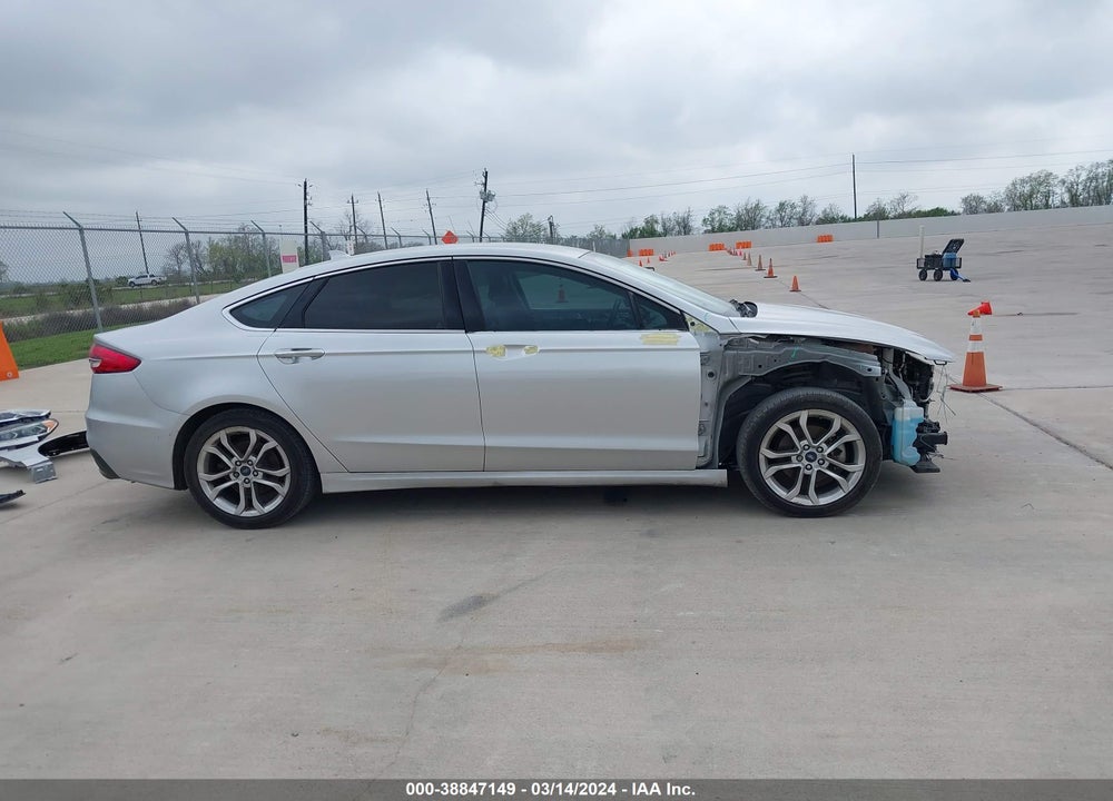 2019 FORD FUSION SEL VIN: 3FA6P0CD1KR170932