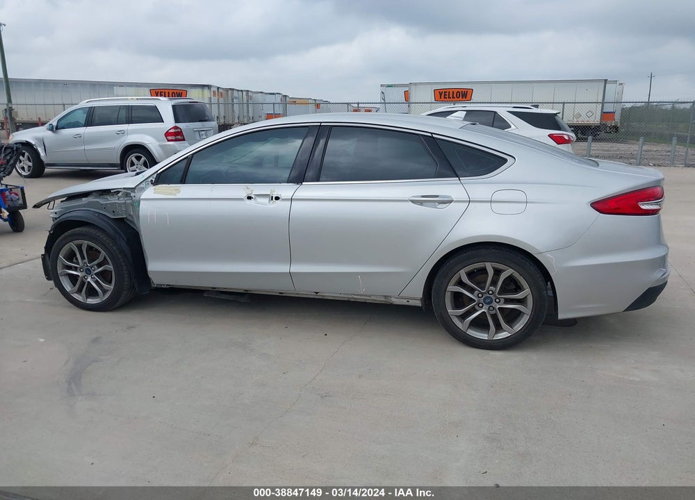 2019 FORD FUSION SEL VIN: 3FA6P0CD1KR170932