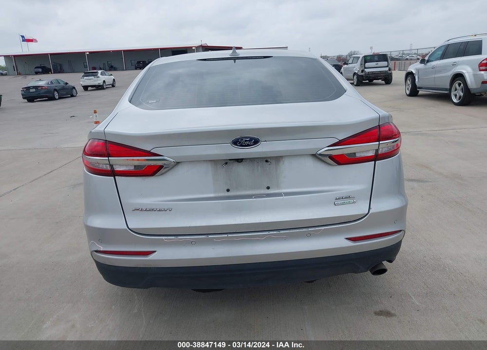 2019 FORD FUSION SEL VIN: 3FA6P0CD1KR170932