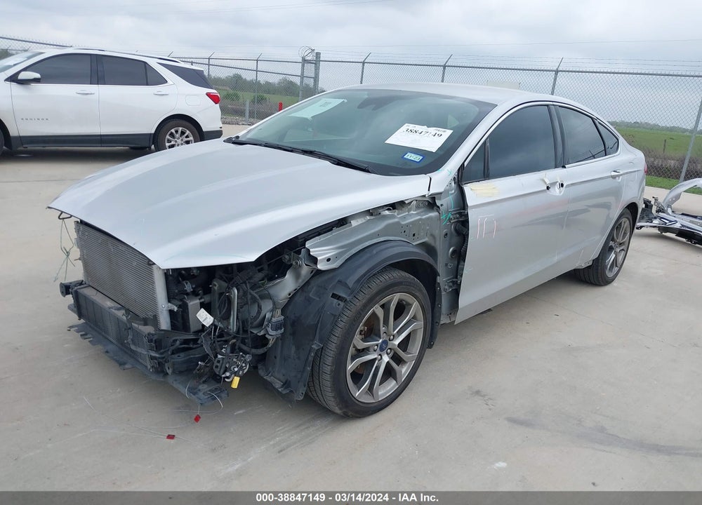 2019 FORD FUSION SEL VIN: 3FA6P0CD1KR170932