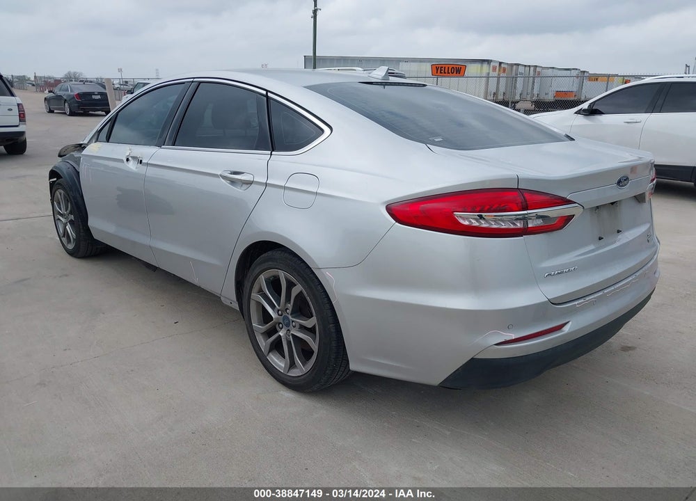 2019 FORD FUSION SEL VIN: 3FA6P0CD1KR170932