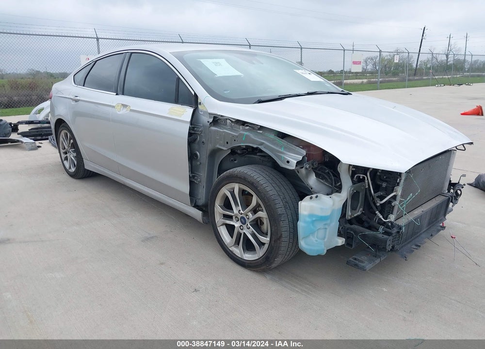 2019 FORD FUSION SEL VIN: 3FA6P0CD1KR170932