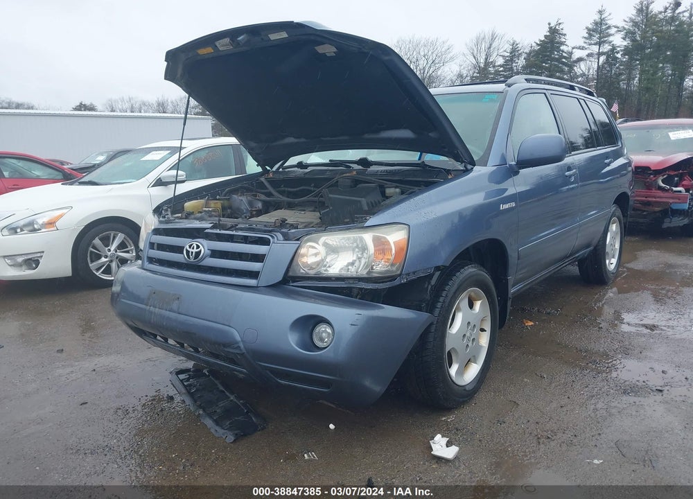 2006 TOYOTA HIGHLANDER LIMITED V6 VIN: JTEEP21A760151734