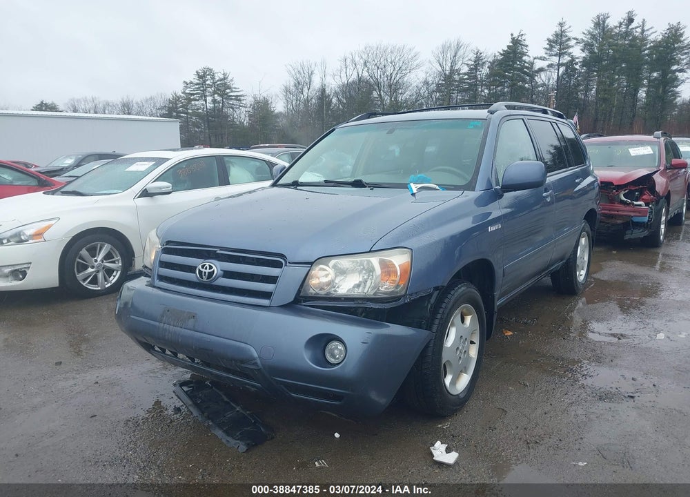 2006 TOYOTA HIGHLANDER LIMITED V6 VIN: JTEEP21A760151734