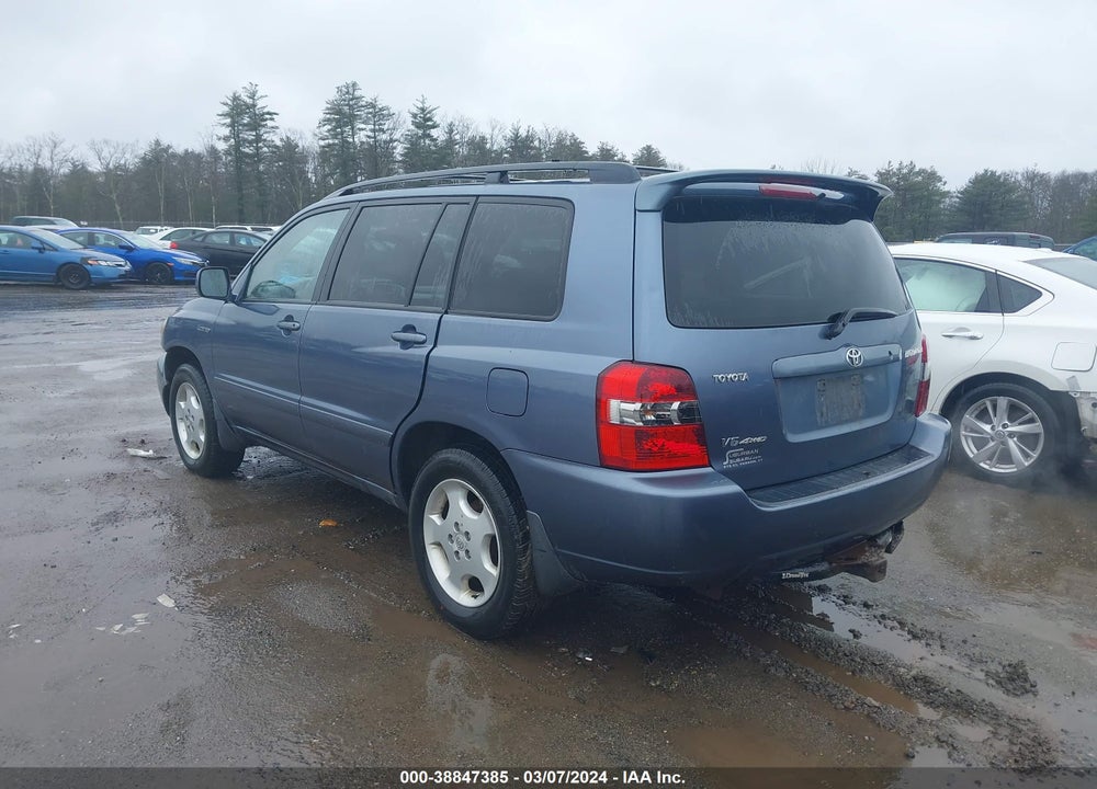 2006 TOYOTA HIGHLANDER LIMITED V6 VIN: JTEEP21A760151734