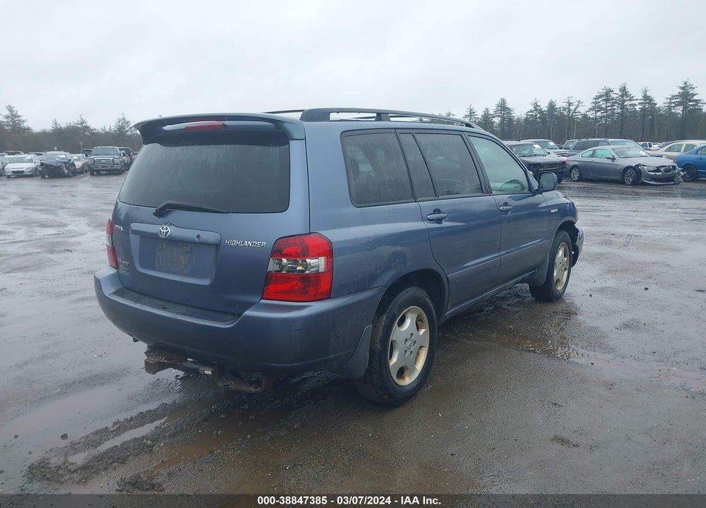 2006 TOYOTA HIGHLANDER LIMITED V6 VIN: JTEEP21A760151734