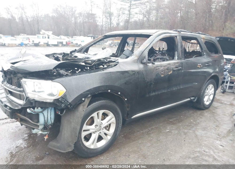 2011 DODGE DURANGO VIN: 1D4RE4GG3BC599550