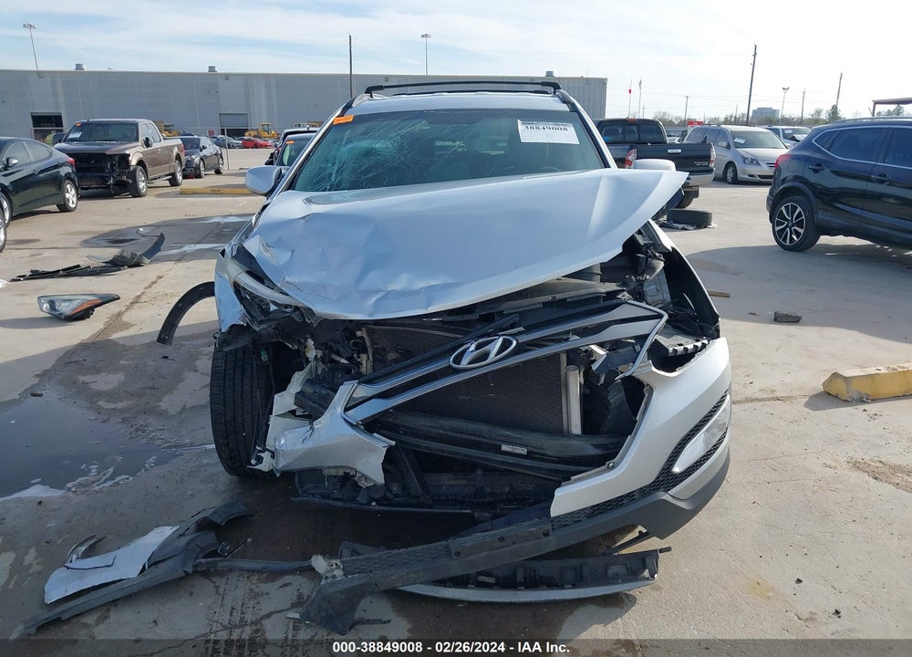 2016 HYUNDAI SANTA FE SPORT 2.4L VIN: 5XYZU3LB9GG355523