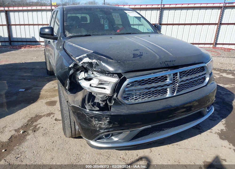 2017 DODGE DURANGO SXT RWD VIN: 1C4RDHAG9HC748326