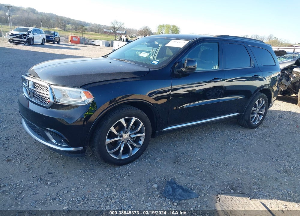 2017 DODGE DURANGO SXT RWD VIN: 1C4RDHAG9HC748326