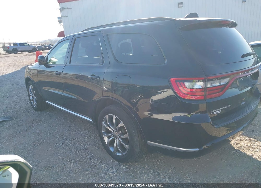 2017 DODGE DURANGO SXT RWD VIN: 1C4RDHAG9HC748326