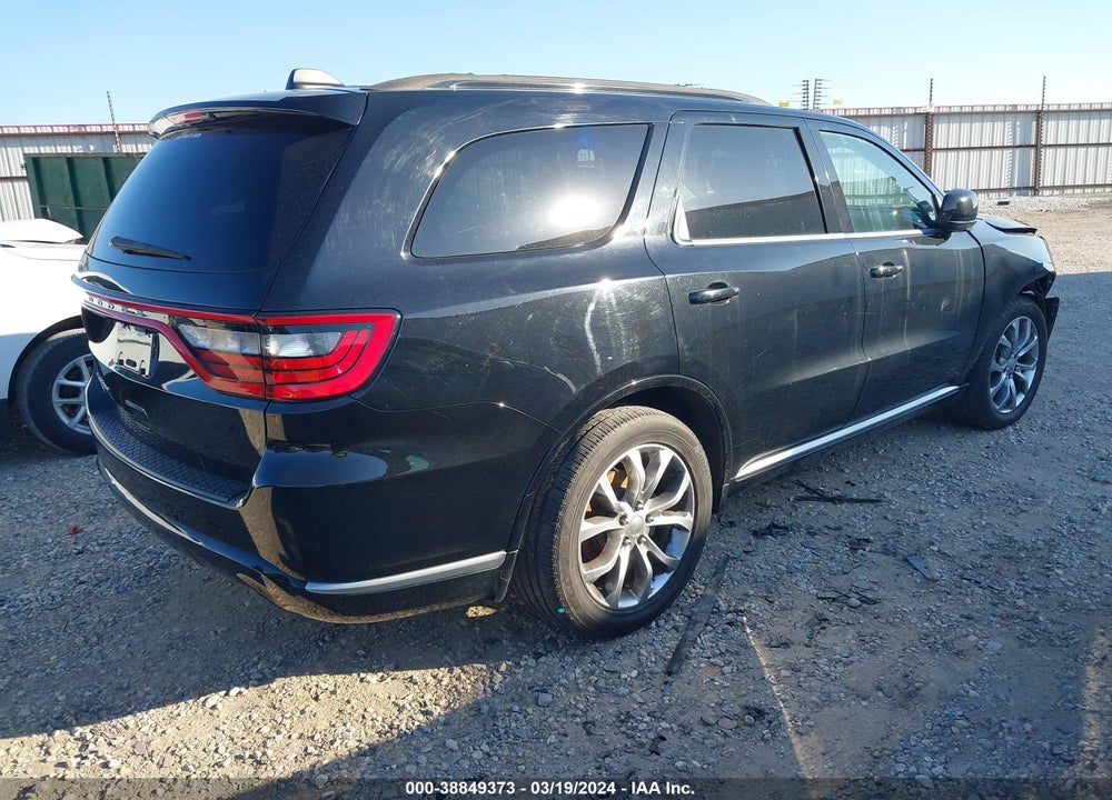 2017 DODGE DURANGO SXT RWD VIN: 1C4RDHAG9HC748326