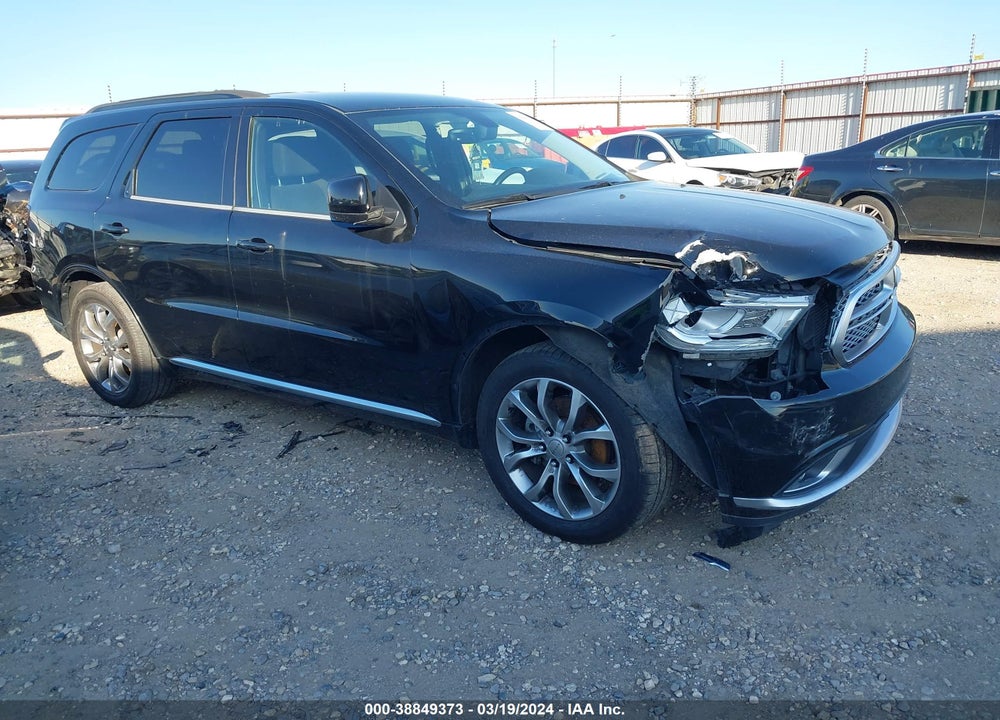 2017 DODGE DURANGO SXT RWD VIN: 1C4RDHAG9HC748326