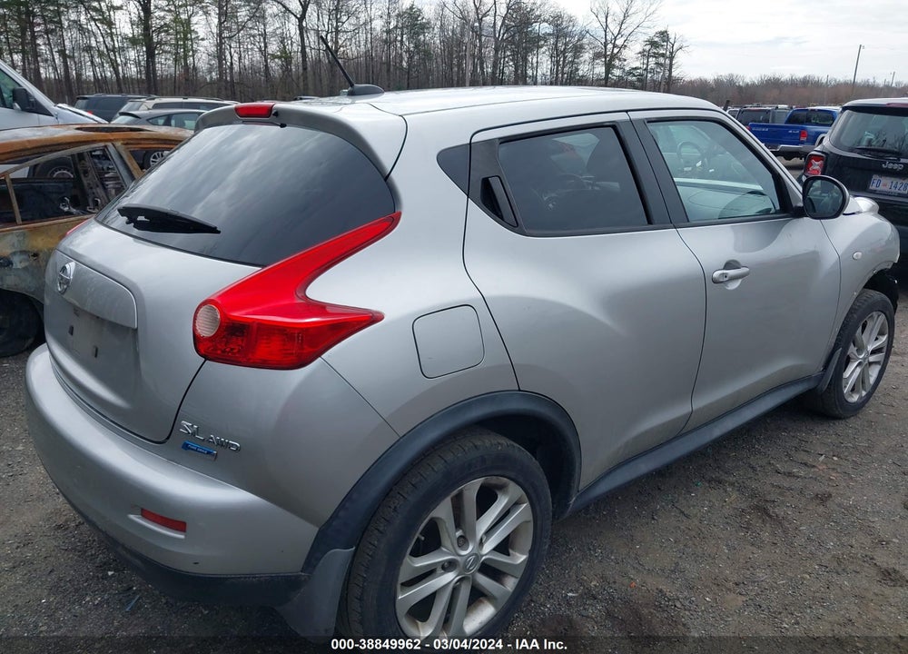2012 NISSAN JUKE SL VIN: JN8AF5MV7CT124571