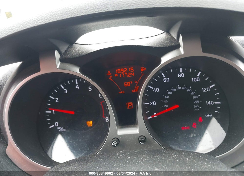2012 NISSAN JUKE SL VIN: JN8AF5MV7CT124571