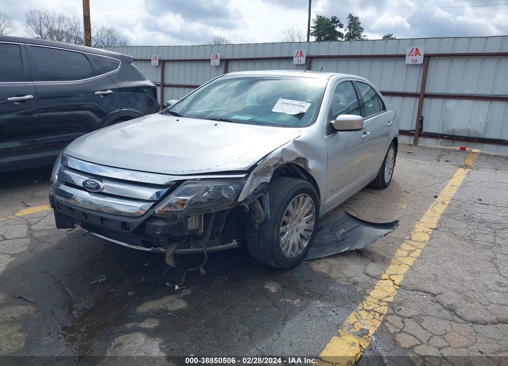 2012 FORD FUSION HYBRID VIN: 3FADP0L34CR166986