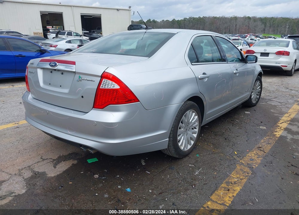 2012 FORD FUSION HYBRID VIN: 3FADP0L34CR166986
