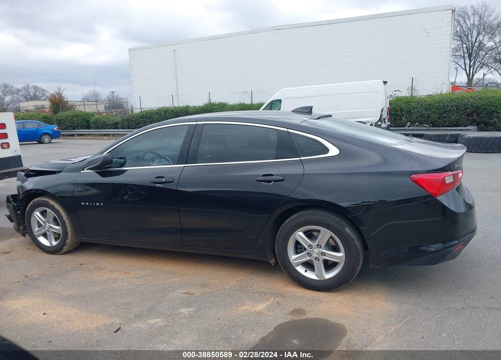 2022 CHEVROLET MALIBU FWD LS VIN: 1G1ZB5ST2NF196719